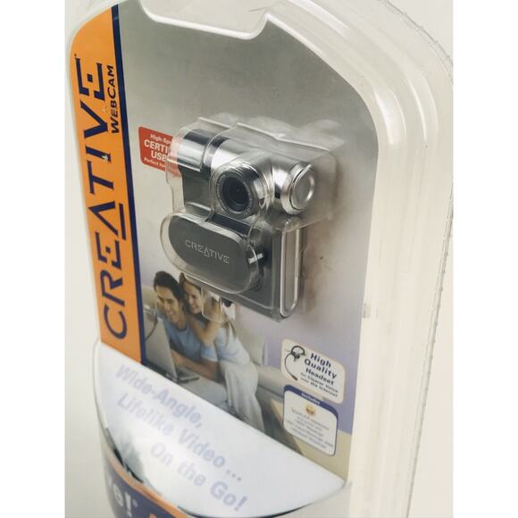 Creative Labs Live! Ultra for Notebooks Cam Video 1.3MP Webcam USB 2.0 - Picture 9 of 9